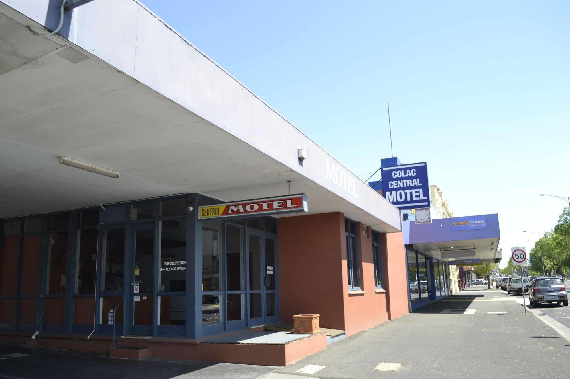 Colac Central Motel Kültér fotó